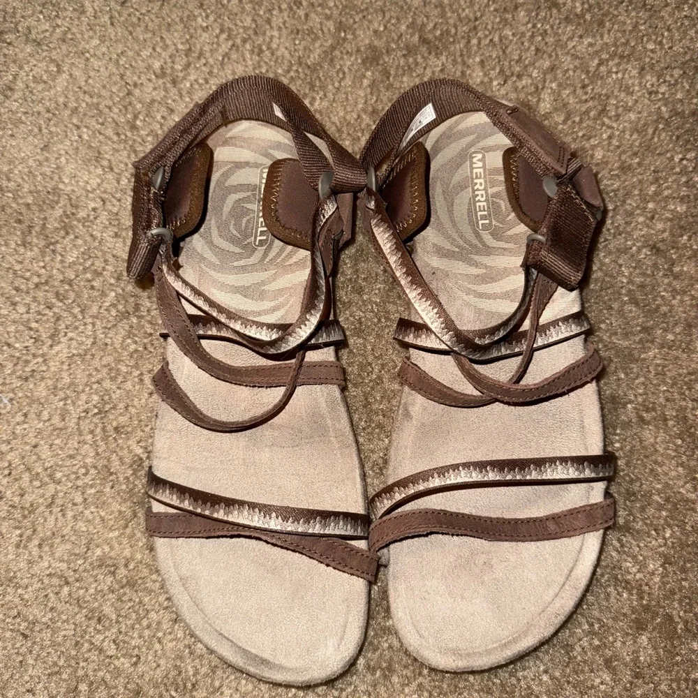 Merrell women’s Sz 10 Terran crush 3 lattice sandals